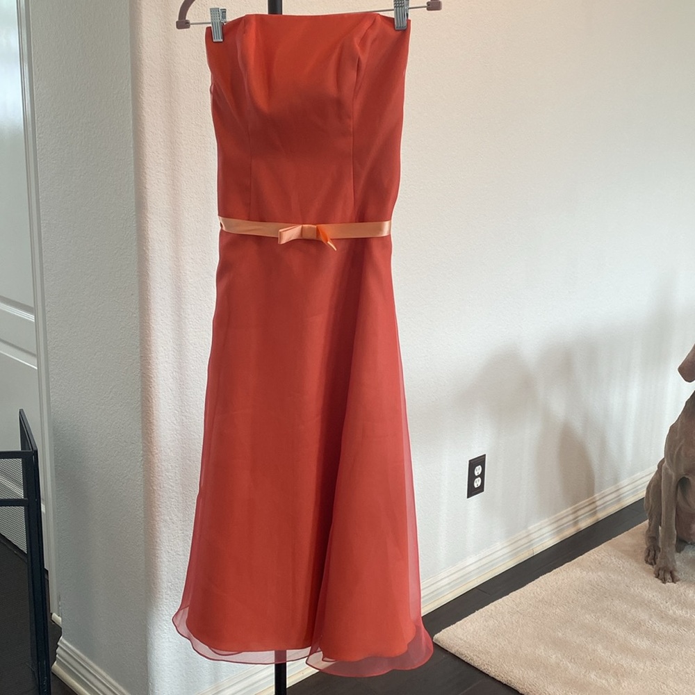 SOLD Bari Jay Strapless Dress NWT Size 8 - Picture 4 of 8
